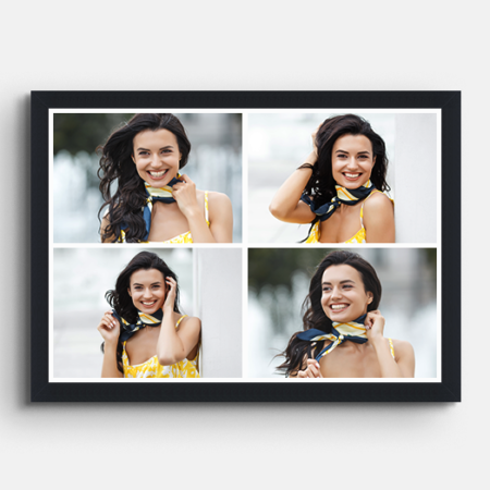 4 Photo Collage Frame Landscape