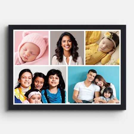 5 Photo Collage Frame Landscape