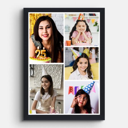 5 Photo Collage Frame Portrait