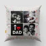 Love For Papa Personalized Pillow