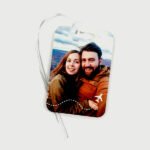 Custom Personalized Luggage Tag with Name and Travel Details
