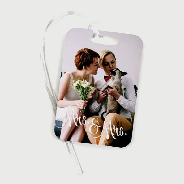 Stylish Personalized Luggage Tag for Easy Bag Identification