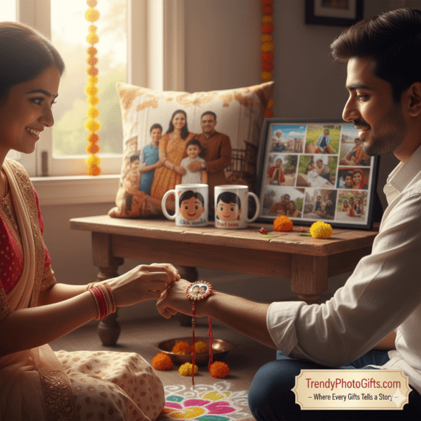 Customised rakhi gifts